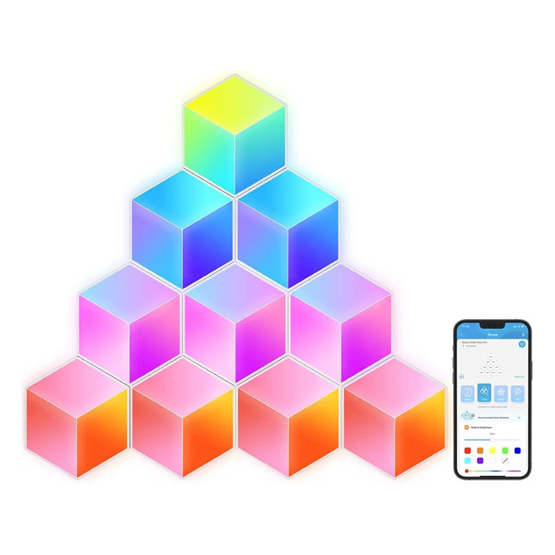Govee Glide Hexa Pro LED Light Panels 3D - 10 Pieces - إضاءة